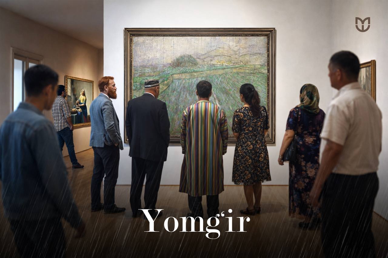 "Yomg‘ir" — Van Gogh nigohidagi tabiat kayfiyati