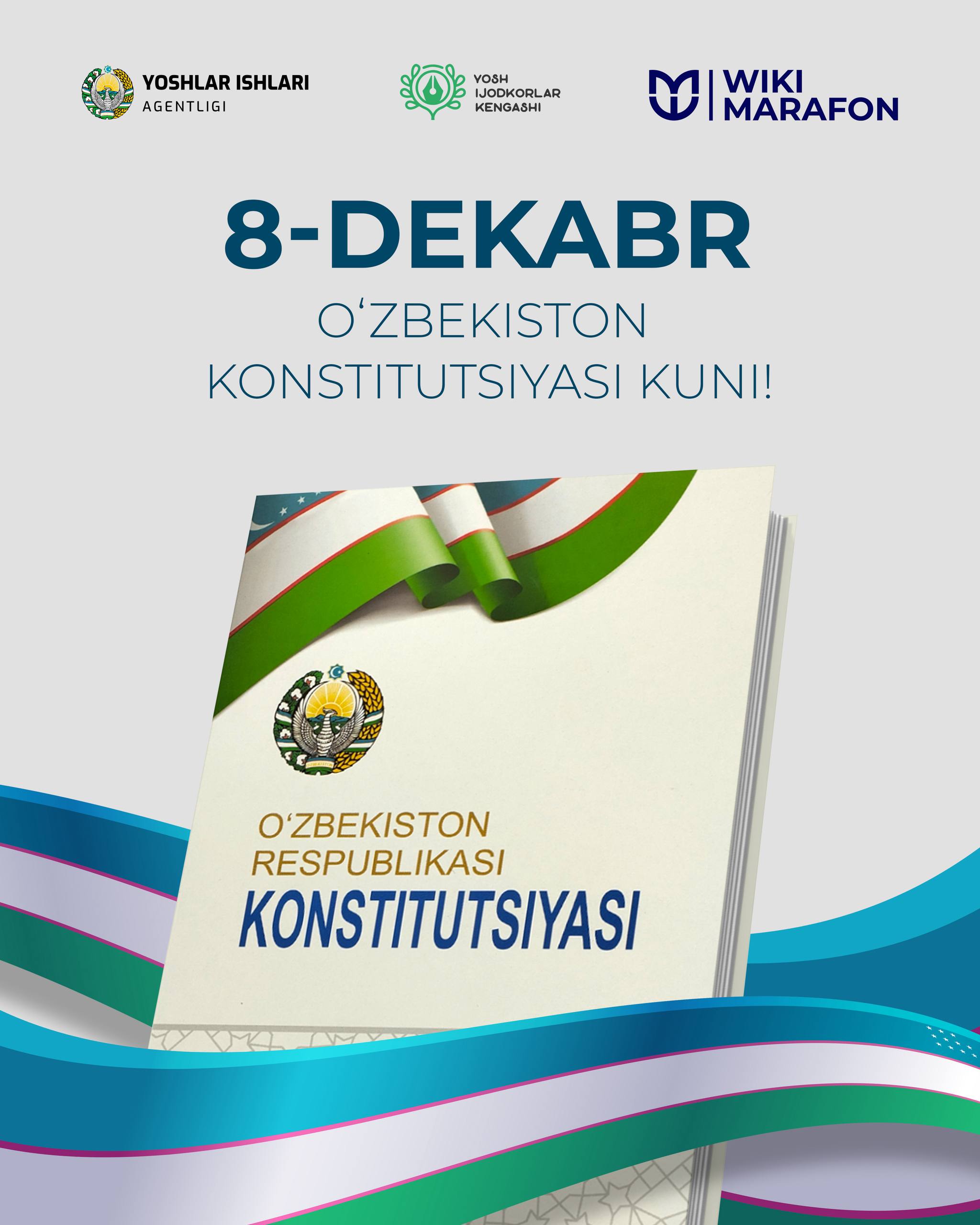 8-dekabr — O‘zbekiston Konstitutsiyasi qabul qilingan kun!