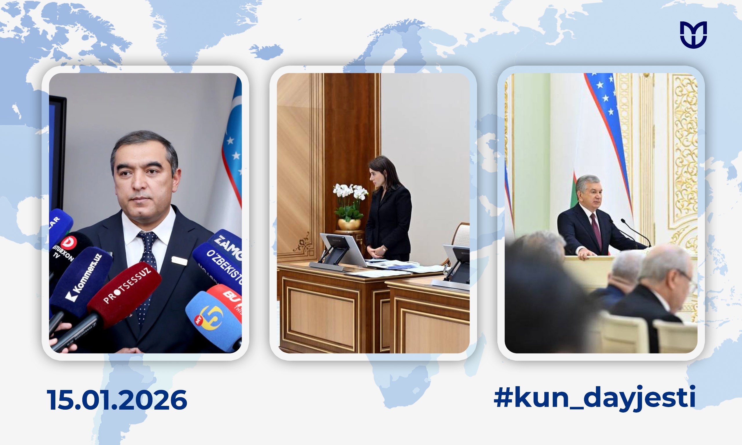 Bugun jamiyatda qanday yangiliklar kuzatildi?