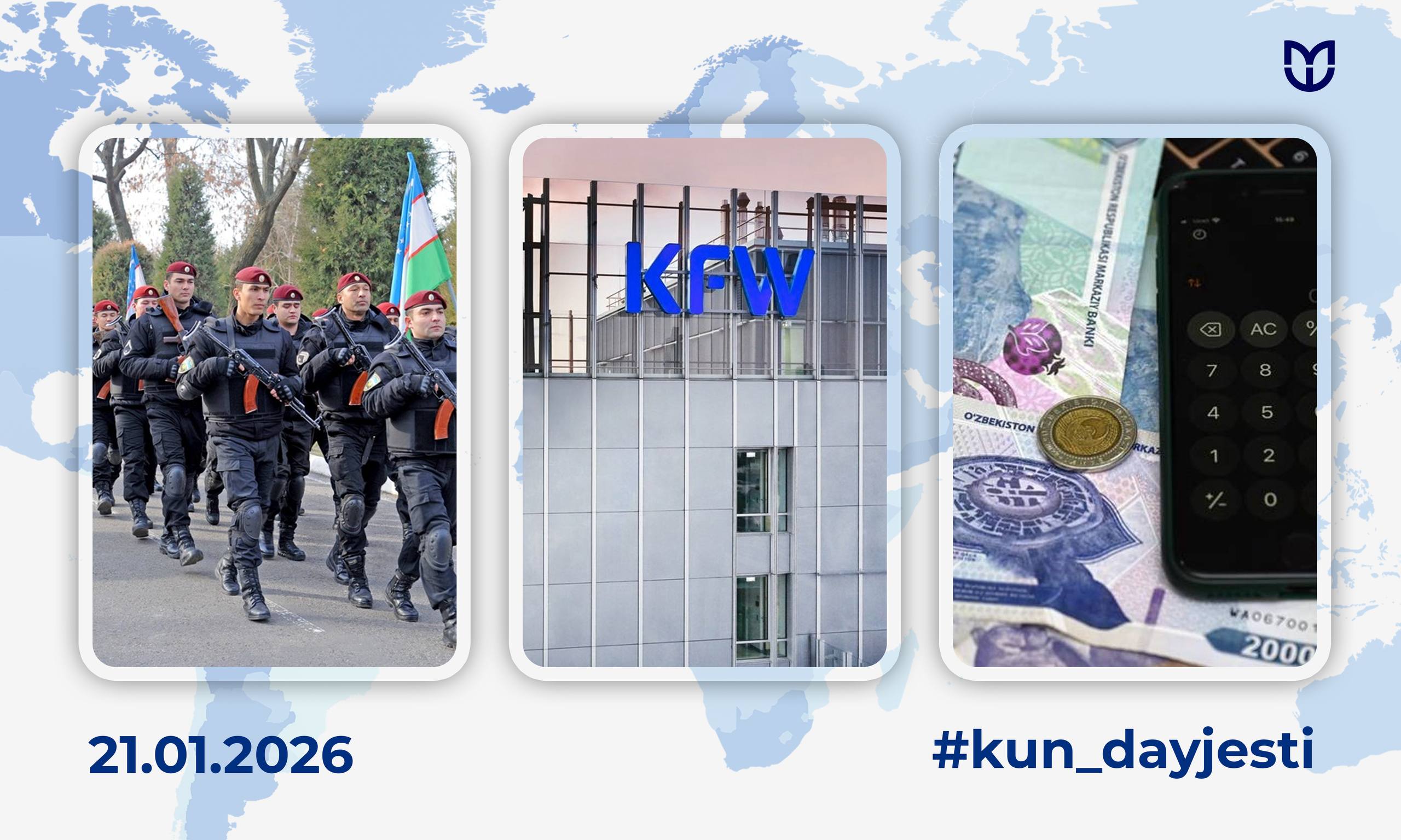 Bugun jamiyatda qanday yangiliklar kuzatildi?