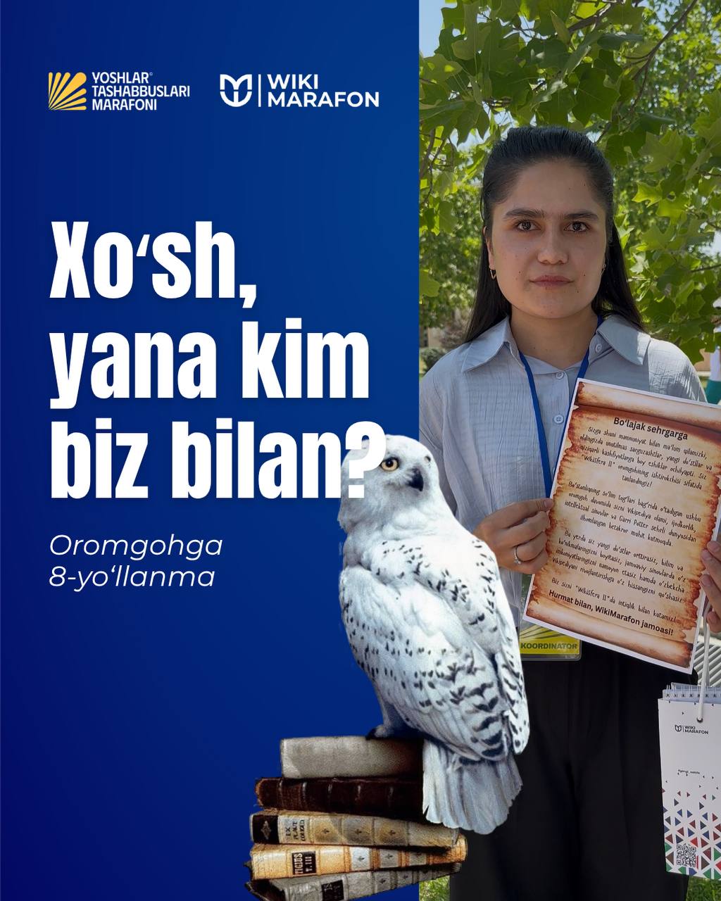 Xoʻsh, yana kim biz bilan?