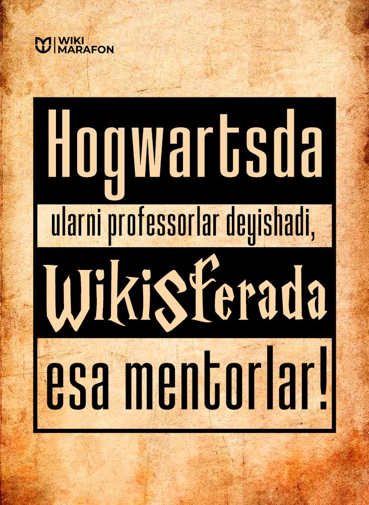 WikiSfera II mentorlari qarshingizda!
