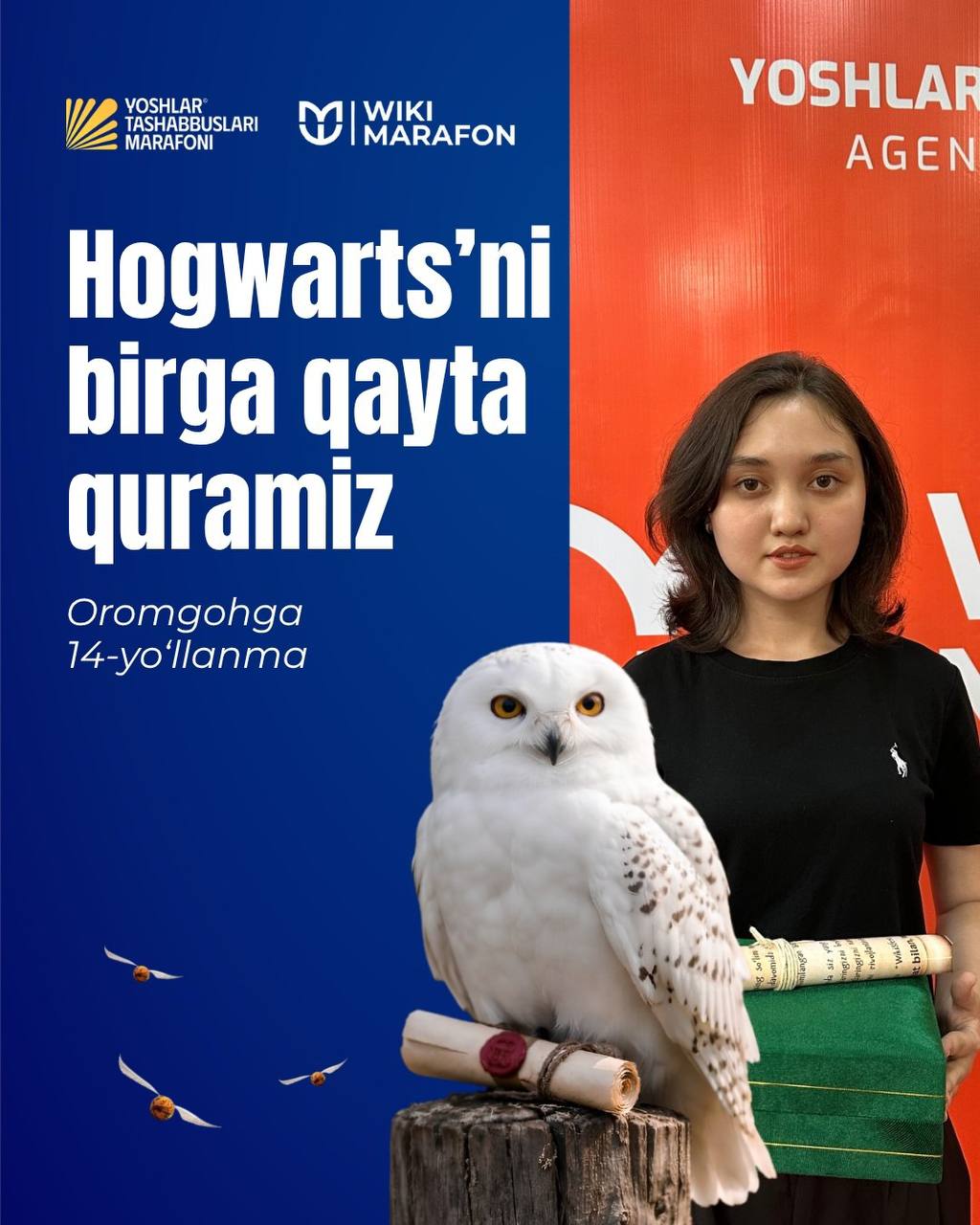 Hogwarts'ni birga qayta quramiz!