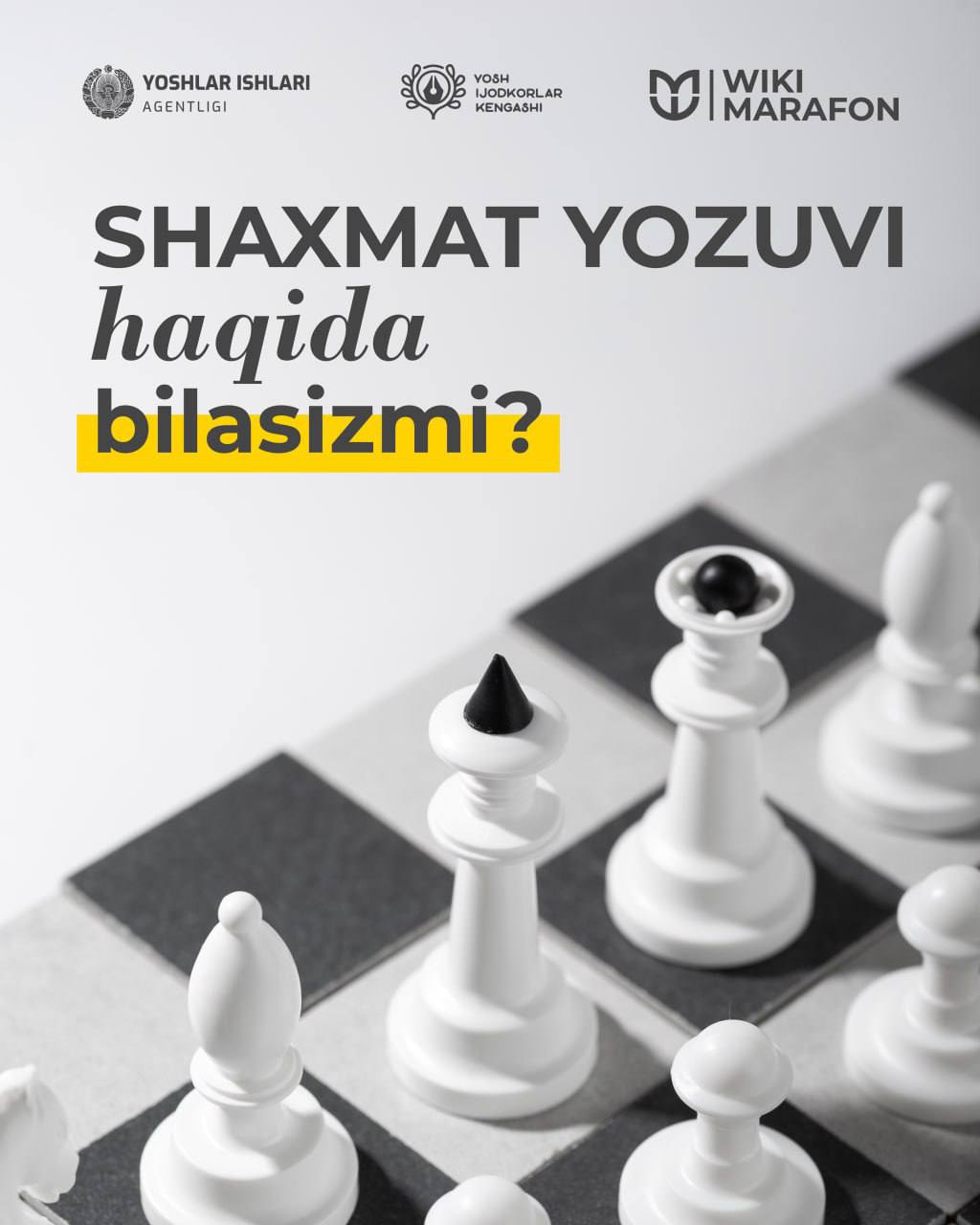 Shohlar o‘yinidagi sirli yozuv haqida nimalarni bilasiz?