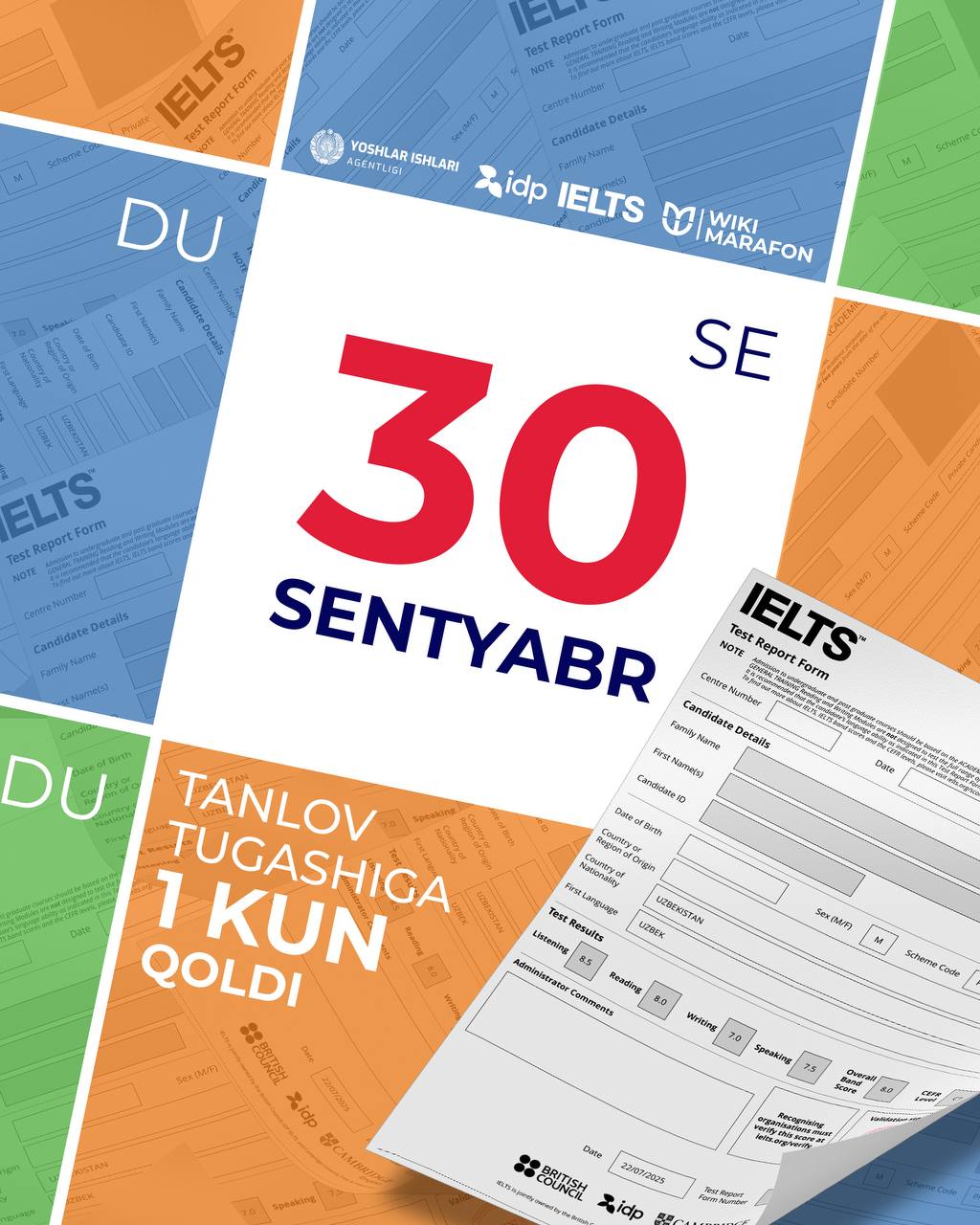 Shoshiling, tanlovning yakunlanishiga bir kun qoldi!